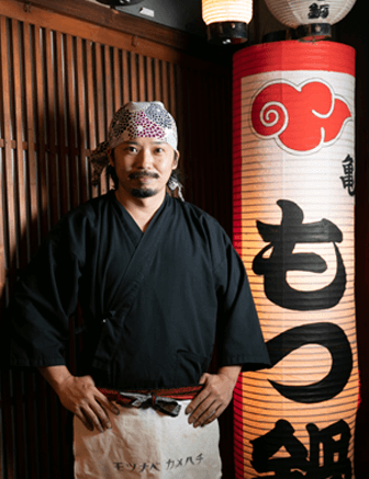 京都先斗町 京もつ鍋亀八本店 二代目店長 田口 耕平